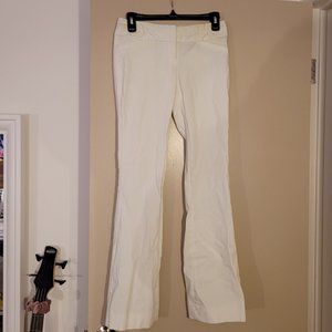 The Limited White Exact Stretch Pants